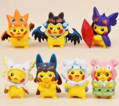 ポケットモンスター ピカチュウ フィギュア コスプレ 未開封 7種 セットで まとめ 出品