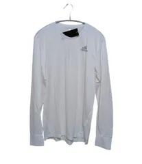 【新品】adidas オウン ザ ラン 長袖Tシャツ L 白