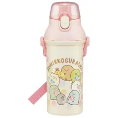 【新品】 スケーター(Skater) 水筒 480ml 子供用 抗菌 プラスチック製 子供に優しい 軽量 すみっコぐらし もぐらのおうち 日本製 PSB5SANAG-A 0