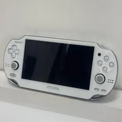 【美品】PS Vita クリスタル ホワイト PCH-1100