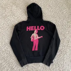 00s HYSTERIC GLAMOUR ヒステリックグラマー　ヒスガール ジップパーカー　y2k  ブラック