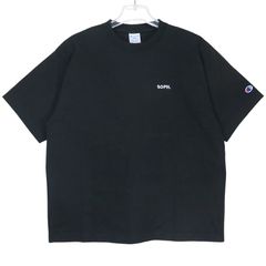 ソフ×チャンピオン Tシャツ ネイビー Sサイズ - メルカリ