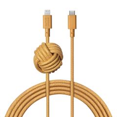 新品 NATIVE UNION [ネイティブユニオン] Night Cable USB-C to ライトニング データ同期 急速充電ケーブル [MFi認証] iPhone/iPad対応 (3メートル) (Kraft)