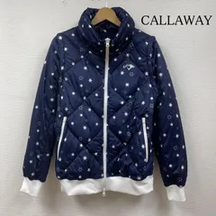 キャロウェイ ゴルフウェア 2WAY 中綿 ブルゾン ジャケット フルジップ 星柄 総柄 袖着脱式 241-8210806 レディース L ISItems【USED】【古着】【中古】50129698