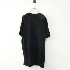 イレーヴ YLEVE リサイクルオーガニックコットンプルオーバー F＼ブラック カットソー Tシャツ スリット【2400014865431】のサムネイル