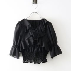美品 2024SS ロイスクレヨン Lois CRAYON シアーチェックハイネックプルオーバー M＼ネイビー ブラウス シャツ【2400014754971】 美品 2024SS ロイスクレヨン Lois CRAYON シアーチェックハイネック