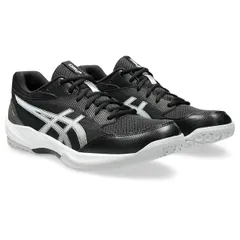 [アシックス] ハンド/バドミントン/卓球シューズ GEL-TASK 41071A103 メンズ ブラック/ホワイト 25.5 [001(ブラック/ホワイト)] [25.5 cm 2E]