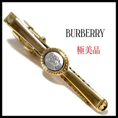バーバリー  ネクタイピン  タイピン  ブランド  ゴールド×シルバー  金 銀  ホースロゴ  ビジネス  結婚式  極美品  BURBERRY