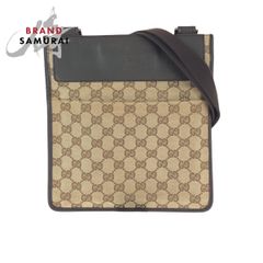 GUCCI グッチ GGクリスタル ゴールド ブラウン GGキャンバス 203494