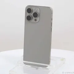 ソフマップ 〔中古品〕 iPhone15 Pro Max 256GB ナチュラルチタニウム MU6R3J／A SIMフリー【297】
