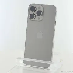 ソフマップ 〔中古品〕 iPhone15 Pro Max 256GB ナチュラルチタニウム MU6R3J／A SIMフリー【377】