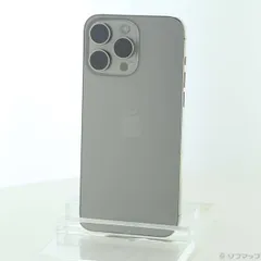 ソフマップ 〔中古品〕 iPhone15 Pro Max 256GB ナチュラルチタニウム MU6R3J／A SIMフリー【349】