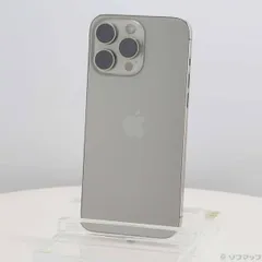 ソフマップ 〔中古品〕 iPhone15 Pro Max 256GB ナチュラルチタニウム MU6R3J／A SIMフリー【269】