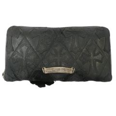 Chrome Hearts クロスパッチ ラウンドファスナー財布 ジャンク - メルカリ