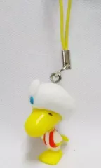 【中古】ストラップ(キャラクター) スヌーピー ウッドストック ハッピーワールドツアー ストラップ インド [C.C.レモン フィギュアコレクション]