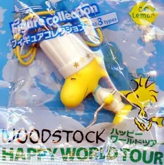 【中古】ストラップ(キャラクター) スヌーピー ウッドストック ハッピーワールドツアー ストラップ フランス [C.C.レモン フィギュアコレクション]