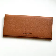 バーバリー　BURBERRY 長財布　ノバチェック　ライトブラウン　美品