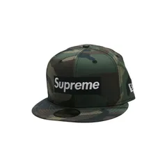 新品 SUPREME シュプリーム 24SS MLB TEAMS BOX LOGO NEW ERA CAP - San Francisco メジャーリーグ ボックス ロゴ ニューエラ キャップ サンフランシスコ カモ 帽子 サイズ7 1/2 Mark