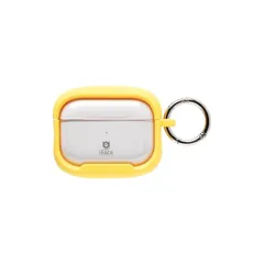 iFace Reflection AirPods Pro ケース 第2世代/第1世代 専用 ポリカーボネート クリアケース (ハニーイエロー)【 耐衝撃 カラビナ付き ケースをつけたままワイヤレス充電可能 アイフェイス airpodsプロ エアーポッズプロ 1