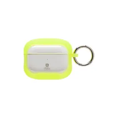 iFace Reflection Neo AirPods Pro 第2世代/第1世代 専用 ケース ポリカーボネート クリアケース (クリアイエロー)【 耐衝撃 カラビナ付き アイフェイス airpodsプロ エアーポッズプロ イヤホンケース 】 0