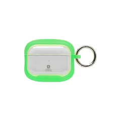 iFace Reflection Neo AirPods Pro 第2世代/第1世代 専用 ケース ポリカーボネート クリアケース (クリアグリーン)【 耐衝撃 カラビナ付き アイフェイス airpodsプロ エアーポッズプロ イヤホンケース 】 0