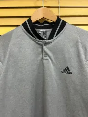 アディダス メンズ スタンドカラートシャツ L