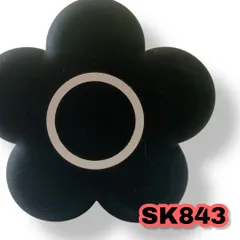 MARY QUANT（マリークヮント）デイジーコレクション シリコンポーチ 黒色 レディースポーチ　管理SK843