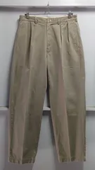 90’s Polo Ralph Lauren “ANDREW PANT” Two-pleat chino pants W34 L30