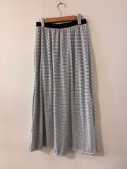(26102)　GU ジーユー　リバーシブル マキシスカート
