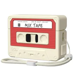 CAGOS AirPods Pro 3 ケース 第2025用 エアーポッツプロ3ケー ス えあほっつぷろ3ケ ース シリコンカバー 3D 漫画 かわいい 分離式 ビデオデザイン おしゃれ ワイヤレス充電対応 ストラップ付き LEDライト可視 2019/20 1