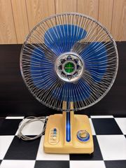 昭和レトロTOSHIBA イエローファン スタンド式 - メルカリ