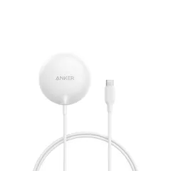 Anker Zolo Wireless Charger (Magnetic, Pad) ホワイト Qi2対応 マグネット式 ワイヤレス充電/ワイヤレス出力 iPhone MagSafe対応 iPhone 17 / 16 / 15 / 14 シリーズ対応 P 0