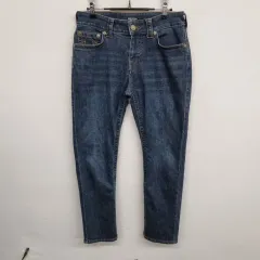30 inch トゥルーレリジョン レディース ウォッシュ デニムパンツ ジーンズ