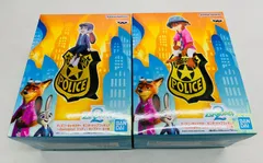 【未開封】ズートピア2　モニタートップフィギュア ２体セット ジュディ・ホップス＆ニック・ワイルド ディズニー disney