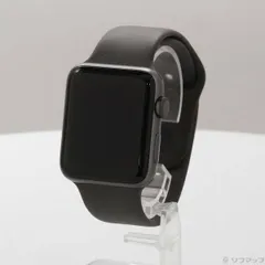 ソフマップ 〔中古品〕 Apple Watch Series 3 GPS 42mm スペースグレイアルミニウムケース グレイスポーツバンド【377】