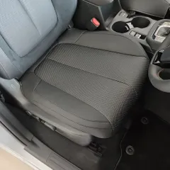 送料無料 25年式 スバル フォレスター 対応 フロントシート保護マット 2点セット ブラック 内装汚れ防止 傷防止 専用設計CYB69デザイン刷新