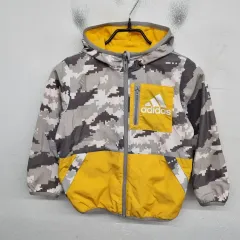 120 size アディダス キッズ リバーシブル フリース ジャケット