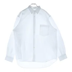 COMME des GARCONS SHIRT (コムデギャルソンシャツ) 22SS コットンポプリン 長袖シャツ ホワイト FI-B041のサムネイル