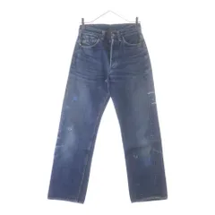 Levi's (リーバイス) 50S 503BXX 53モデル BIG E 両面タブ 革パッチ ボタン裏無刻印 通常R Vステッチ デニムパンツ インディゴ