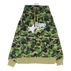 A BATHING APE (アベイシングエイプ) ABC CAMO BAPE STA PULLOVER HOODIE フロントロゴ プルオーバーパーカー フーディー カモフラ