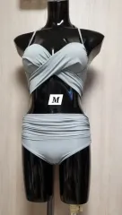 グレー クロス ビキニ M