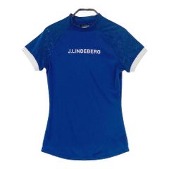 J.LINDEBERG レディース ゴルフシャツ ネイビー M - メルカリ