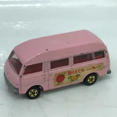 3222 【当時物】トミカ No.3 日産 キャラバン ピンクカラーフルーツショップカー 日本製 tomica ミニカーのサムネイル