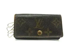 LOUIS VUITTON ルイヴィトン M62631 モノグラム ミュルティクレ4 4連 キーケース 鍵入れ ブラウン系 DM0603