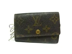 LOUIS VUITTON ルイヴィトン M62630 モノグラム ミュルティクレ6 6連 キーケース 鍵入れ レディース メンズ ブラウン系 DM0608