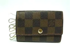 LOUIS VUITTON ルイヴィトン N62630 ダミエ ミュルティクレ6 6連 キーケース 鍵入れ ブラウン系 DM0615