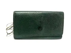 LOUIS VUITTON ルイヴィトン M30524 タイガ ミュルティクレ4 4連 キーケース 鍵入れ レディース メンズ エピセア グリーン系 DM0630
