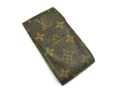 LOUIS VUITTON ルイヴィトン M63024 モノグラム エテュイ シガレットケース タバコケース 煙草ケース ブラウン系 DM0645