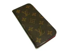 LOUIS VUITTON ルイヴィトン M63444 モノグラム フォリオ iPhone X/XS 対応 アイフォンケース スマホケース ブラウン系 DM0680