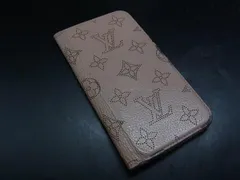 LOUIS VUITTON ルイヴィトン M68886 マヒナ フォリオ iPhoneX XS 対応 スマホケース ピンク系 DM0688